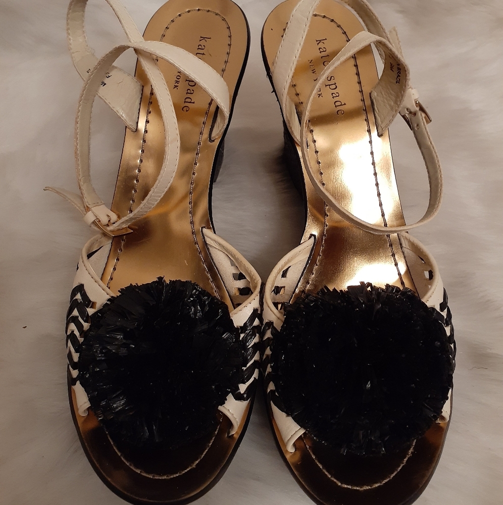 Kate Spade Pom Pom Espadrilles Sandals